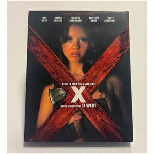 X (2022) Blu‑ray + DVD + Digital Combo Ti West’s Gritty 1970s‑Style Slasher